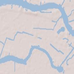 Mijnsheerenland Terrain Map