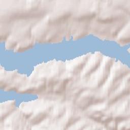 Möhnesee Terrain Map