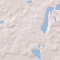Hohenbocka Terrain Map