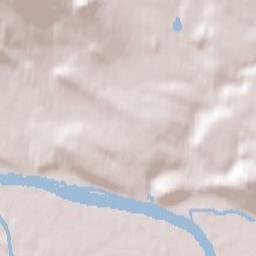 Křešice Terrain Map