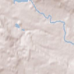 Bílá Třemešná Terrain Map