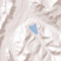 Zakamensk Terrain Map