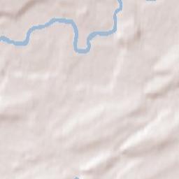 Okres Louny Terrain Map