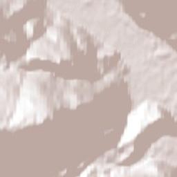 Pemberton Terrain Map