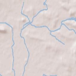 Křinec Terrain Map