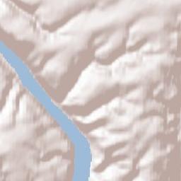 Kaub Terrain Map