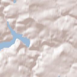 Žlutice Terrain Map