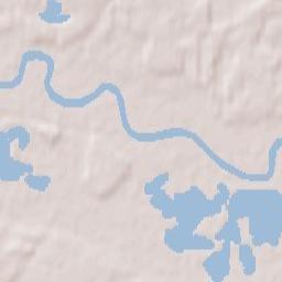 Mętków Terrain Map