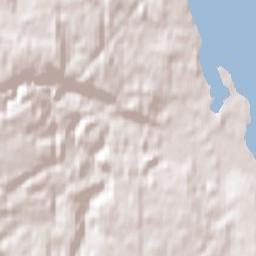 Campbell River Terrain Map