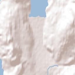 Duck Lake Terrain Map