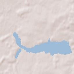 Powiat pszczyński Terrain Map