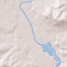 Powiat dębicki Terrain Map