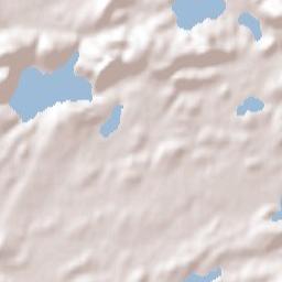 Chibougamau Terrain Map