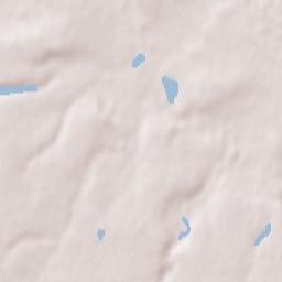 Církvice Terrain Map