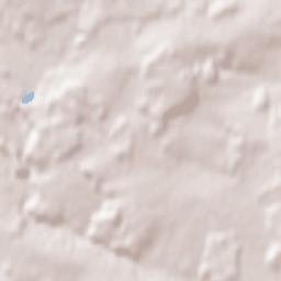 Všeruby Terrain Map