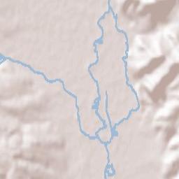 Leština Terrain Map