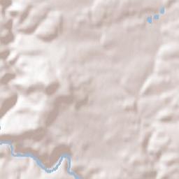 Černošín Terrain Map