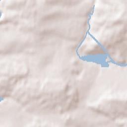 Dýšina Terrain Map