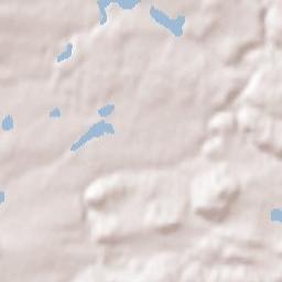 Dobříš Terrain Map