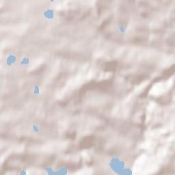 Postupice Terrain Map
