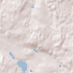 Křížová Terrain Map