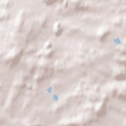 Milín Terrain Map