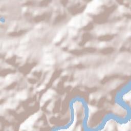 Okres Příbram Terrain Map