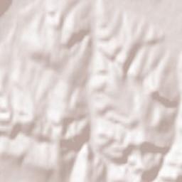 Powiat krośnieński Terrain Map