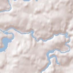 Želiv Terrain Map