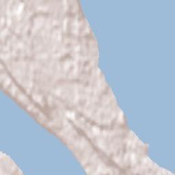 Denman Island Trust Area Terrain Map