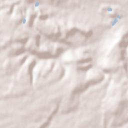 Audun-le-Tiche Terrain Map
