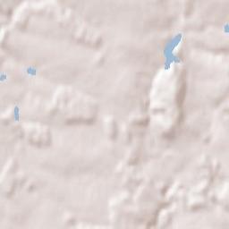 Polná Terrain Map