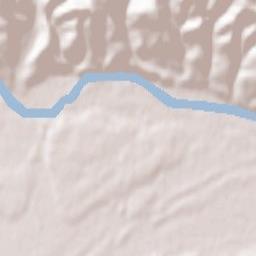 Łopuszna Terrain Map