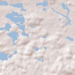 Blatná Terrain Map