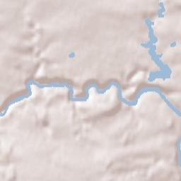 Tábor Terrain Map