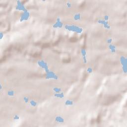 Křižanov Terrain Map