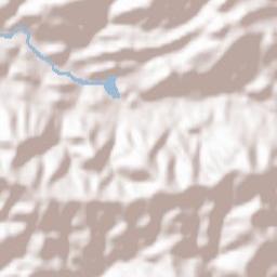 Horní Bečva Terrain Map