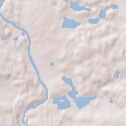 Planá nad Lužnicí Terrain Map