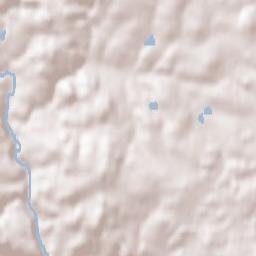 Kamenice Terrain Map