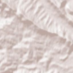 Powiat bieszczadzki Terrain Map