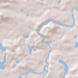Písek Terrain Map