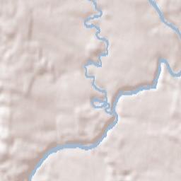 Bechyně Terrain Map