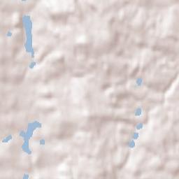 Třešť Terrain Map
