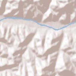 Hovězí Terrain Map