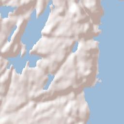 Baie-Comeau Terrain Map