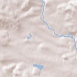 Okříšky Terrain Map