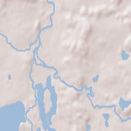 Veselí nad Lužnicí Terrain Map