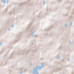 Studená Terrain Map
