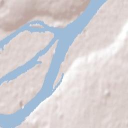 New Westminster Terrain Map