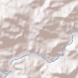 Čkyně Terrain Map